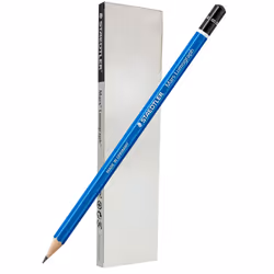 STAEDTLER Mars Lumograph B Graphite Art Drawing Pencil 6 Pencils