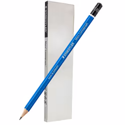STAEDTLER Mars Lumograph 2H Graphite Art Drawing Pencil 6 Pencils