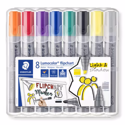 Staedtler Lumocolor flipchart 356 marker 8 pc(s)