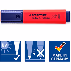 STAEDTLER 364 WP20 Textsurfer highlighters in 20 Assorted Colours Including Pastel and neon,Pack of 20 - Additional view 4