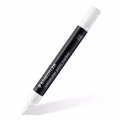 Staedtler Lumocolor , White, Multicolour, White, 1 colours, Bullet tip, Round