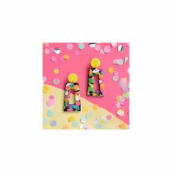 8013 C12-3 FIMO Effect Oven-Hardening Polymer Modelling Clay - Neon, Assorted Colours (Pack of 12 x 25g Half Blocks)