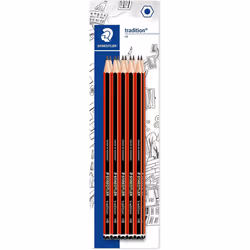 Staedtler 110HBBK10D Tradition HB Pencils - Blister Card of 10