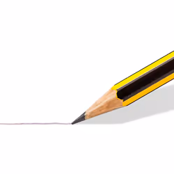 Staedtler 122 HB Noris Pencil with Eraser Tip, Double Stacked - Pack of 10