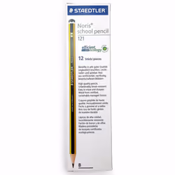 Staedtler Noris School Pencils - 121 - B - Pack of 12