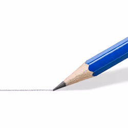 Staedtler Norica Eraser Tipped Pencil (Pack of 5), 132 46BK5DST