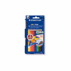 Staedtler Noris Club aquarell - set 12 pc. + brush 144 10NC12