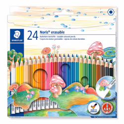 Staedtler Noris erasable 144 50, Multicolour, 24 pc(s)