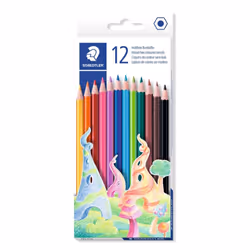 STAEDTLER 175 C12 Wood-Free Coloured Pencil, Assorted, Pack of 12
