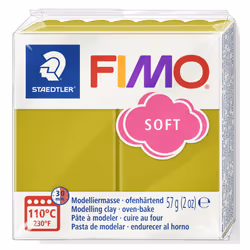 Staedtler FIMO 8020-T51, Children's modeling clay, Clay, Green, White