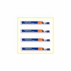 Mars micro carbon 250 0.9mm B - Pencil lead refills - 4 Tubes / Packs (48 Leads) B