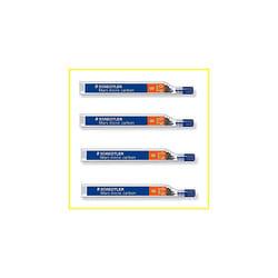 Mars micro carbon 250 0.9mm B - Pencil lead refills - 4 Tubes / Packs (48 Leads) B