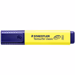 Staedtler 364-1, 1 pc(s), Yellow, Chisel tip, Yellow, Polypropylene (PP), 1 mm