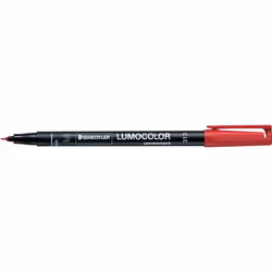 Staedtler 313-2, Red, Bullet tip, Black, Red, Polypropylene (PP), 0.4 mm, 10 pc(s)