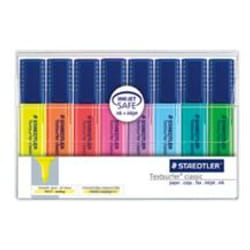 Staedtler Textsurfer classic 364 marker 8 pc(s) Chisel tip Blue, Green, Orange, Pink, Red, Turquoise, Violet, Yellow