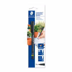 Staedtler Lumocolor permanent garden 319 GM, 1 pc(s), Black, Black, Medium, 1 mm, Germany