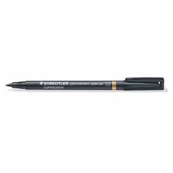 Staedtler Lumocolor 319, Medium, 1 colours, Black, 1 mm, Polypropylene (PP)