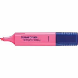 Staedtler 364-23, 1 pc(s), Pink, Chisel tip, Blue, Pink, Polypropylene (PP), 1 mm