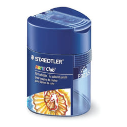 STAEDTLER Noris Club 512 128 Double Sharpener Triangular Pack of 10 in Cardboard Box
