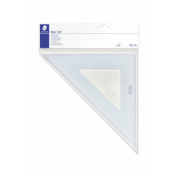 Staedtler Mars 567 Desk ruler 360 mm Plastic Blue, Transparent 1 pc(s)