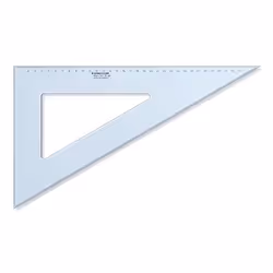 Staedtler Mars 567 Desk ruler 360 mm Plastic Blue, Transparent 1 pc(s)