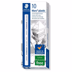 Mars plastic eraser core (Pack of 10pcs)