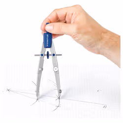 Staedtler 550 01 bow compass Blue, Silver 1 pc(s)