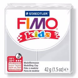 Staedtler FIMO 8030080, Modeling clay, Grey, Child, 8 pc(s), 1 colours, 110 °C