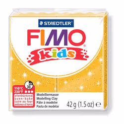 Staedtler 8030112, Modeling clay, Gold, Child, 1 colours, 110 °C, 30 min