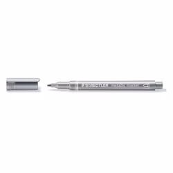 Staedtler 8323, Silver, Bullet tip, 1 mm, 2 mm, 1 pc(s)