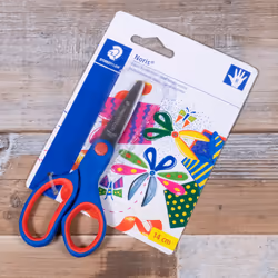 Staedtler Noris 14cm Scissors Right Hand Kids Hobby Craft Soft Grip