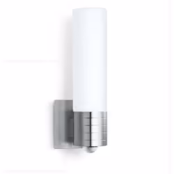 STEINEL L 260 LED, Outdoor wall lighting, Stainless steel, White, Stainless steel, IP44, Entrance, Garage, I