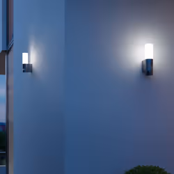 Steinel Outdoor Sensor Light Anthracite Motion Security Garden LED Wall Lamp