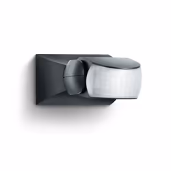 STEINEL IS 1, Wired, Black, IP54, Entrance, Garden, Patio, II, Motion sensor