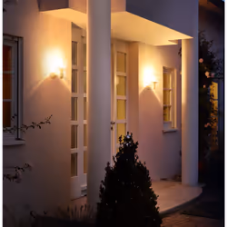 Steinel L 115 S white - Sensor-switched outdoor light with crystal glass, 240? motion detector, max. 12m reach, max. 60W - Additional view 2