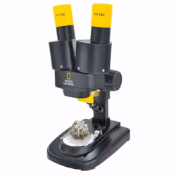 National Geographic 9119000, Optical microscope, Black, Yellow, 20x, LED, CE, Battery