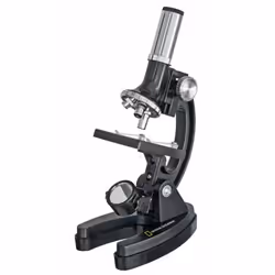 National Geographic 300x-1200x, Optical microscope, Black, Aluminium, Plastic, 1200x, 300x, Battery