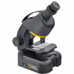 Bresser Optics National Geographic 40-640x, Optical microscope, Black, 640x, 40x, 160 mm, 220 mm