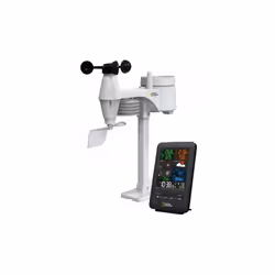 weather station 5-in-1 black/white 3-piece