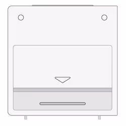Explore Scientific RDC1005WHT alarm clock Digital alarm clock White - Additional view 3