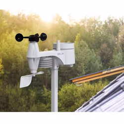 Explore Scientific WSX1001 digital weather station Black, White LCD DC/Battery Wi-Fi