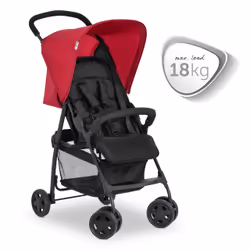 Hauck Sport Lightweight stroller 1 seat(s) Black, Red