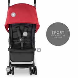 Hauck Sport Lightweight stroller 1 seat(s) Black, Red - Additional view 4