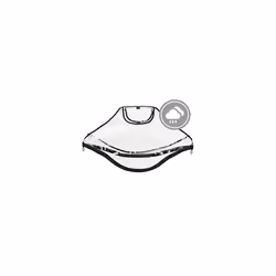 Universal Car Seat Rain Cover, Transparent - Fits All Car Seats & Travel Systems, Waterproof & Durable, Reflective Trim