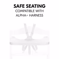 Hauck Alpha Wooden Tray High chair tray White - Additional view 3
