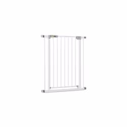 Safety Gate for Doors and Stairs Open N Stop KD / Pressure Fit / 75 - 80 cm Large / Extendable with Separate Extensions / Met ...