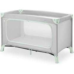 Hauck Dream N Play Plus Travel Cot For Babies & Toddlers - Dusty Mint