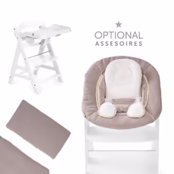 Hauck Alpha+ Traditional high chair Hard seat White - Additional view 5