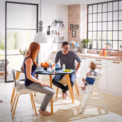 Hauck Alpha+ Traditional high chair Hard seat White - Additional view 7