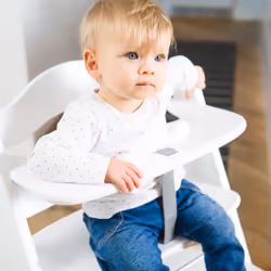 Hauck Alpha+ Traditional high chair Hard seat White - Additional view 8